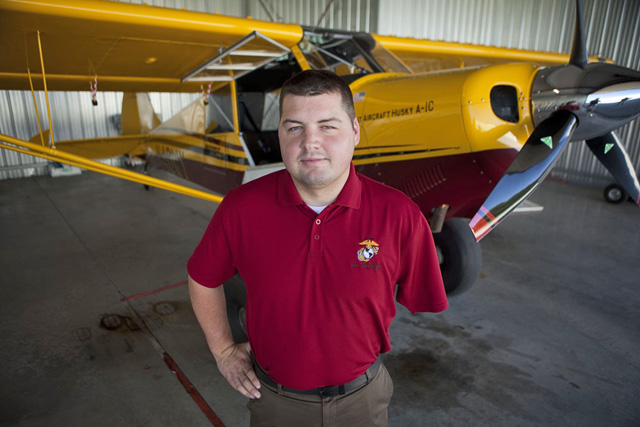 Wounded Marine To Become Pilot